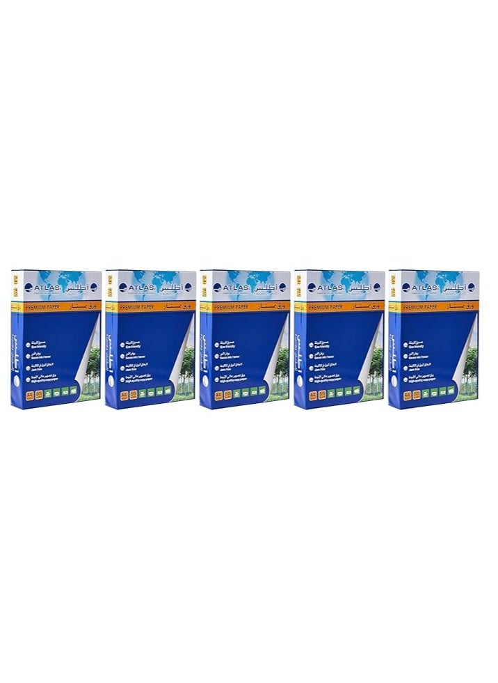 ATLAS Premium A4 Copy Paper 5x500 Sheets 80 gsm  - Image 3