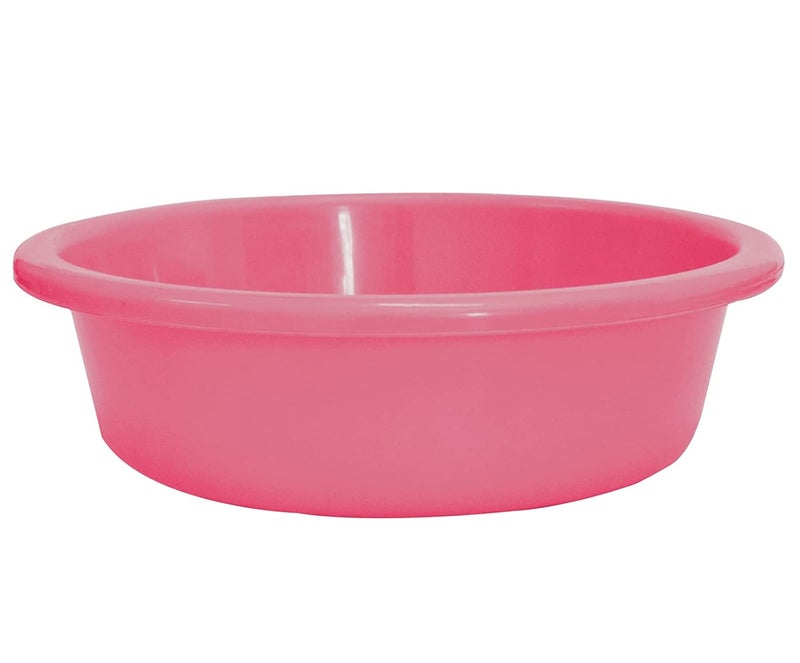 Kuber Industries Multiuses Unbreakable Plastic Knead Dough Basket/Basin Bowl For Home & Kitchen 6 Ltr- Pack of 2 (Pink) - Image 2