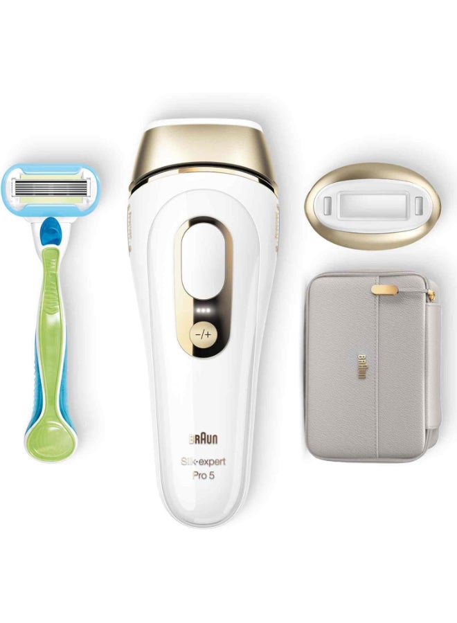 BRAUN Silk-expert Pro 5 PL5054 IPL with 2 extras: Venus razor, soft pouch Multicolour - Image 1
