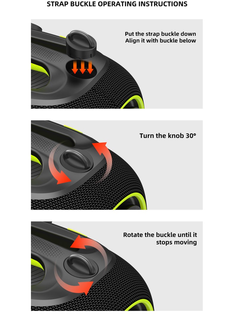 HOPESTAR Party Box 120W Portable Bluetooth Speaker with Dual Wireless Microphones, 200W Fast Charging, IPX6 Waterproof, DSP Chip, 10-Hour Playtime, RGB Lights – Ideal for Outdoor, Karaoke, and Family Gatherings - Image 3