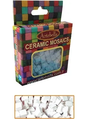 Artebella Ceramic Mosaic 6701 White 8X8 Mm