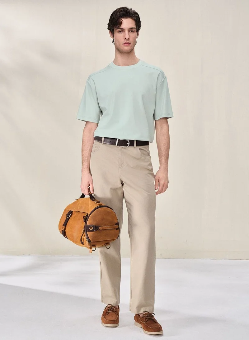 Giordano  Men Regular Cotton Modal Stretch Tee for Men | Best Price UAE