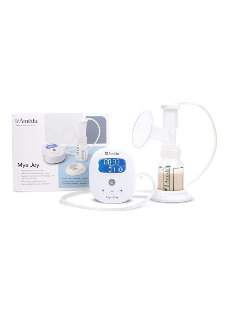 Ameda MYA Joy Single Electric Breast Pump & Accessories | Portable Breast Pump Hands Free | Lightweight Hospital Grade Breast Pump | Includes HygieniKit & Ameda Pump Parts | Hands Free Breast Pump - Image 2