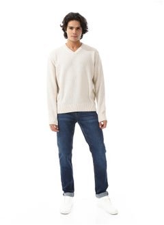 Andora V-Neck New Knitted Long Sleeves Pullover  - Image 5