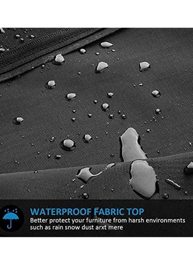 Y&D Protective Parasol Cover with Rod, Cantilever 2 to 4 m Large Umbrella Weatherproof UV-Anti Windproof and Snow Safe Outdoor for  - Image 3