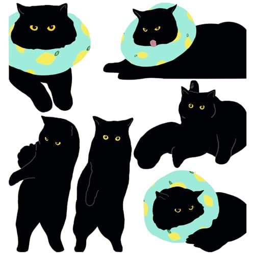 yasest Magnetic Bookmarks - 6 Pieces Assorted Cute Book Markers Clip Set for Teachers Students Book Lovers Reading, for School Office Home Supplies, Kawaii Cat Magnet Page Markers - Image 1
