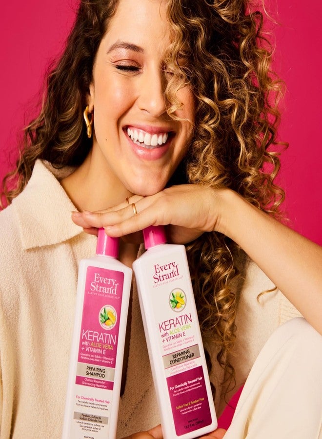 Every Strand Keratin Shampoo and Conditioner plus 6oz Hair Polisher - Image 2