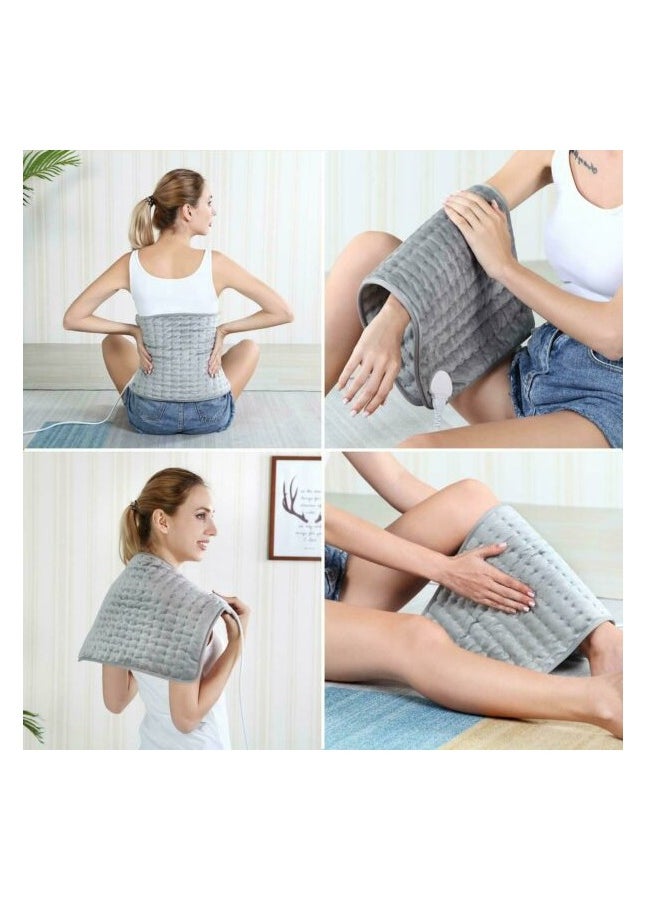ABJ - Heating Electric for Pain Relief of Back Neck and Shoulder 10 Electric Temperature Options 4 Timer Settings Auto Shut Off - Image 1