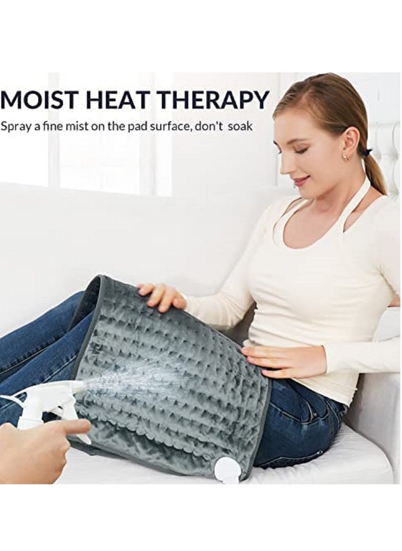 ABJ - Heating Electric for Pain Relief of Back Neck and Shoulder 10 Electric Temperature Options 4 Timer Settings Auto Shut Off - Image 1