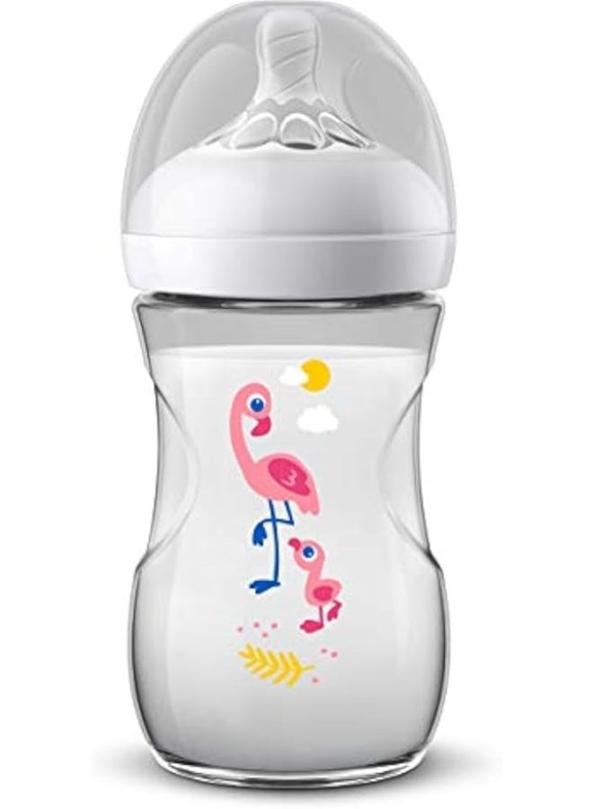 Original natural baby bottle, large capacity – anti-colic and easy to use - Image 1