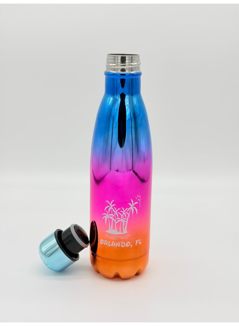 OGS Stainless Steel Insulated Water BottleStainless Steel Insulated Water Bottle - Keeps Drinks Cold for 24 Hours and Hot for 12 Hours - Elegant, Leak-Proof, 500ml - Image 2