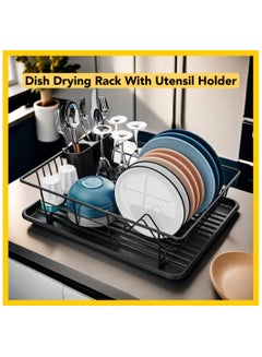 Oasis Casa Dish Rack Dish Drying Stand Dish Drainer Plate Rack ...