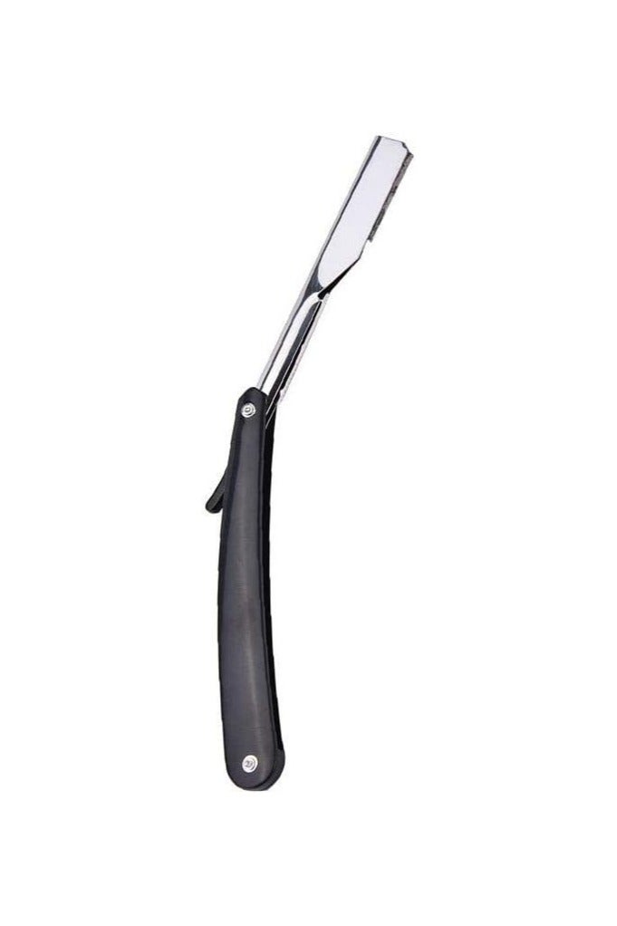 ماكينة حلاقة  ستيل ومقبض بالستيكي قابلة للطي بدون شفرات - Image 1