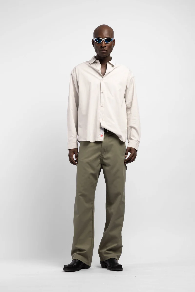 Catch Shirt with Minimal Label Detail