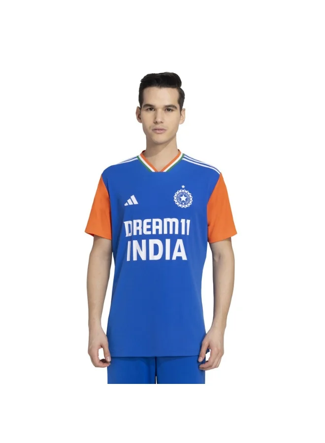 Adidas Official India Cricket T20 Fan Blue Jerseys for Men