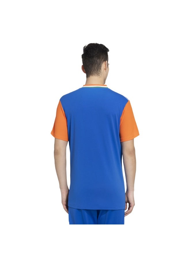 Adidas Official India Cricket T20 Fan Blue Jerseys for Men - Image 3