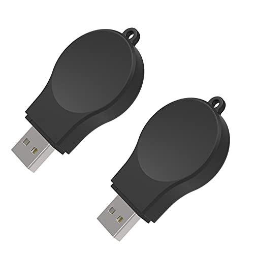 EMallee Portable Galaxy Watch 8 7 Charger USB Wireless car Charger Keychain for Samsung Watch 8 7 Ultra 6 5 Pro 4 Classic 3 Active 2 Accessories (2 Pack) - Image 1