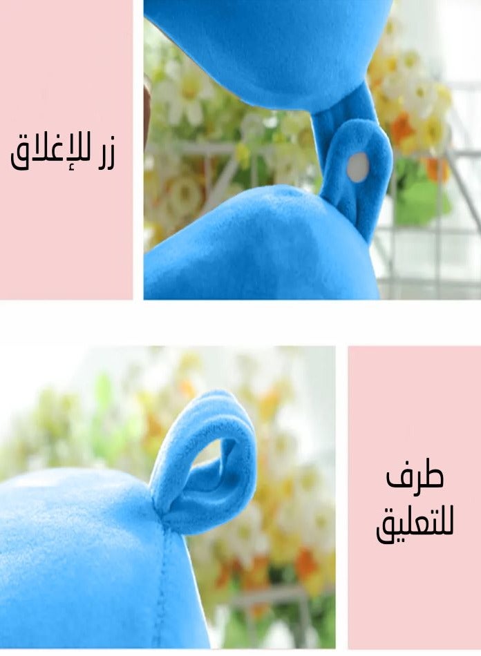 ارينا وسادة للرقبة مقاس 32*32*8 cm مزدوج الجوانب مصممة لدعم الرأس والرقبة أثناء النوم وتوفير راحة مثالية. - Image 4