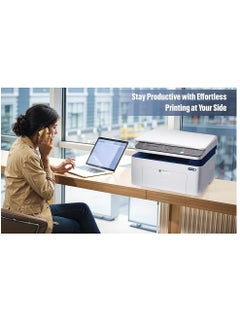 xerox WorkCentre 3025 Monochrome Multifunction Laser Printer, B&W Printer,A4,21ppm let, 20ppmA4  - Image 4