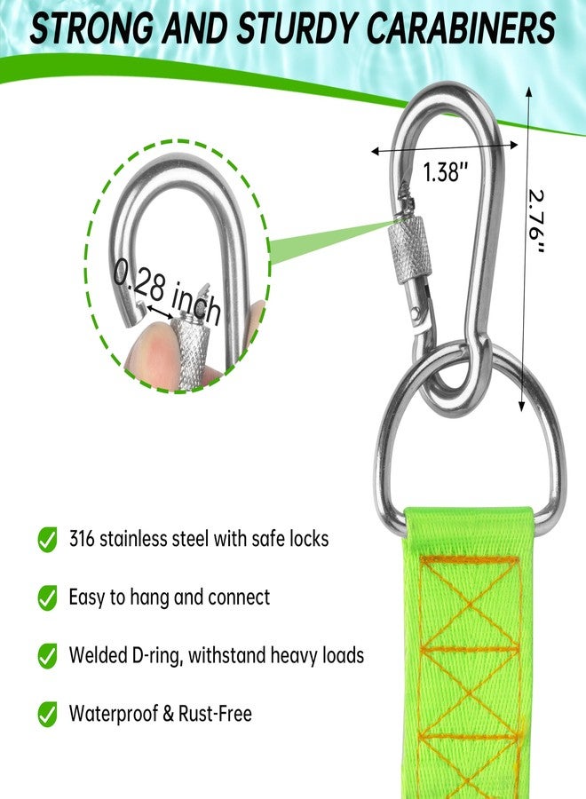itayak Boat Rope Ladder, 5 Step Heavy Duty Climbing Ladder For Inflatable Boats, Fishing Sailboats, Kayaks, Tree Houses, And Outdoor Activities (5 Step) - Image 4