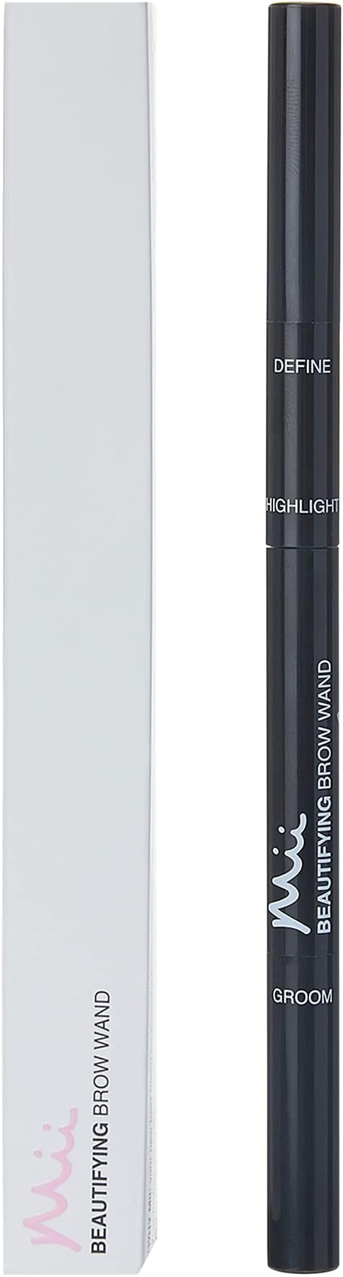 Mii Cosmetics Brow By Mii Beautifying Brow Wand 3in1 Precision Eyebrow Pencil Truly Darker - Image 5