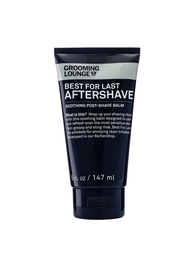 Grooming Lounge Rooming Lounge Best For Last Aftershave Soothing After Shave Balm Instantly Calms Irritated Skin Refreshing Facial Moisturizer Ideal For Sensitive Skin Nongreasy Fragrance Free 5 Oz  - Image 2