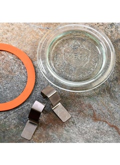 Weck Stainless Steel Jar Clips - 8 Pieces  - Image 2