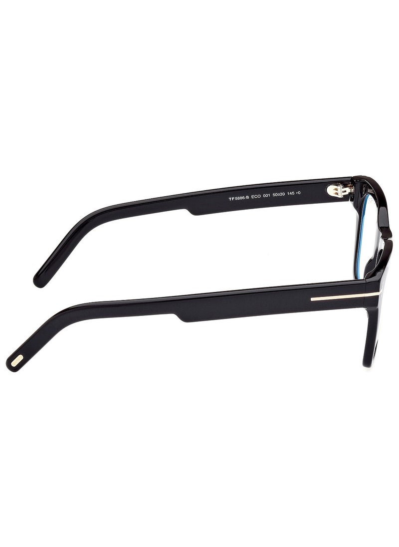 Tom Ford TF5886-B 001 52 Unisex Eyeglasses Frame