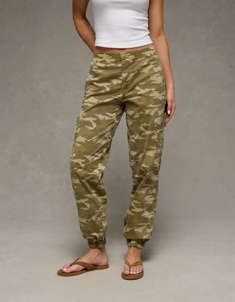 American Eagle  AE Stretch High-Waisted Baggy Jogger for Women | Best Price UAE