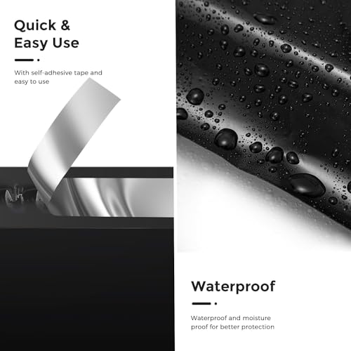 Metronic Poly Mailers 10x13 100 Pcs | Small Shipping Bags for Clothing | Mailing Bags for Small Business, Shipping Envelopes,Packing Bags in Black - Image 3