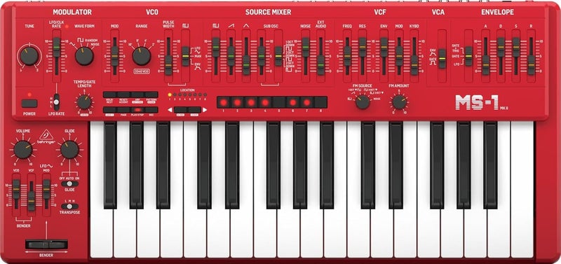 Behringer MS-1 MkII RD Analog Synthesizer
