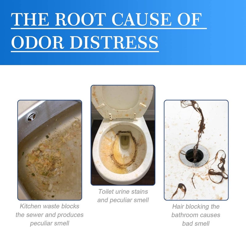 klarako Herios Drain Foam Cleaner - Pipe Dredge Deodorant Foam Cleaner, Powerful Sink and Drain Cleaner, Liquid Hair Drain Clog Remover & Cleaner, Clog Remover for Kitchen Drain/Sinks/Tubs (2pc) - Image 5