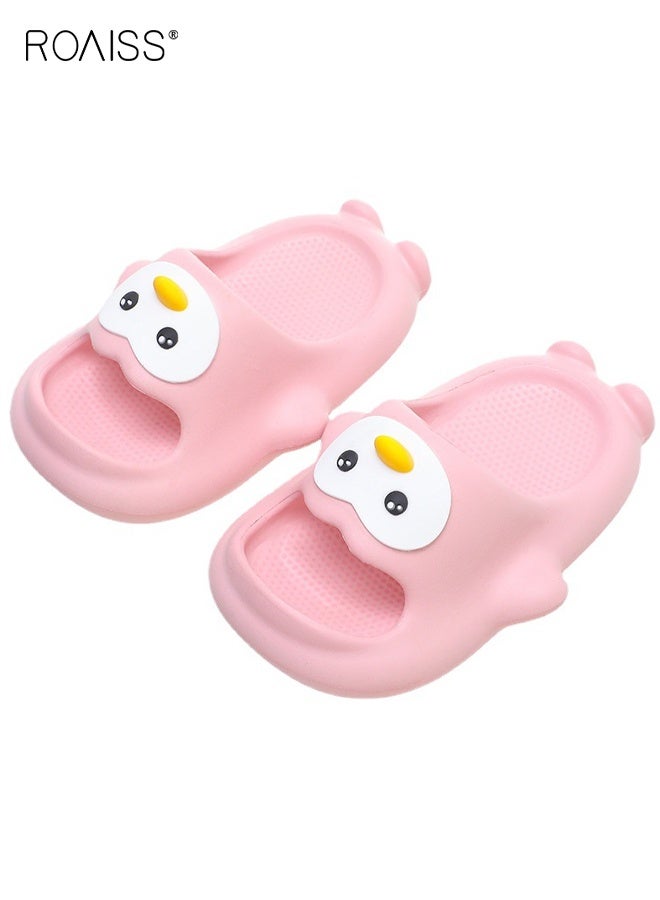 roaiss Kid's Summer Sandals, Comfort Slippers with Non-slip Sole, Breathable Lightweight Slides with Adorable Design, Casual Beach Shoes for Kids - Image 1