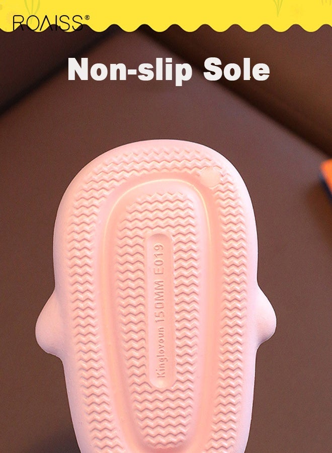 roaiss Kid's Summer Sandals, Comfort Slippers with Non-slip Sole, Breathable Lightweight Slides with Adorable Design, Casual Beach Shoes for Kids - Image 2