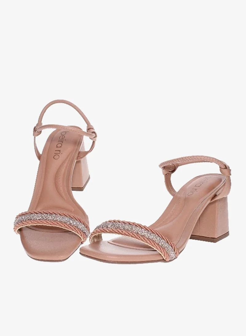 Mid Heels Sandals for Women – Sling Back Heel Sandals for Girls with Ankle Strap