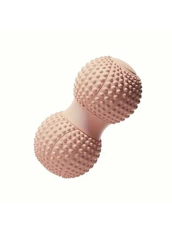 كرة تدليك اليوجا الرمادية لاسترخاء عضلات العمود الفقري للقدم وتدريب اللياقة البدنية - Image 4