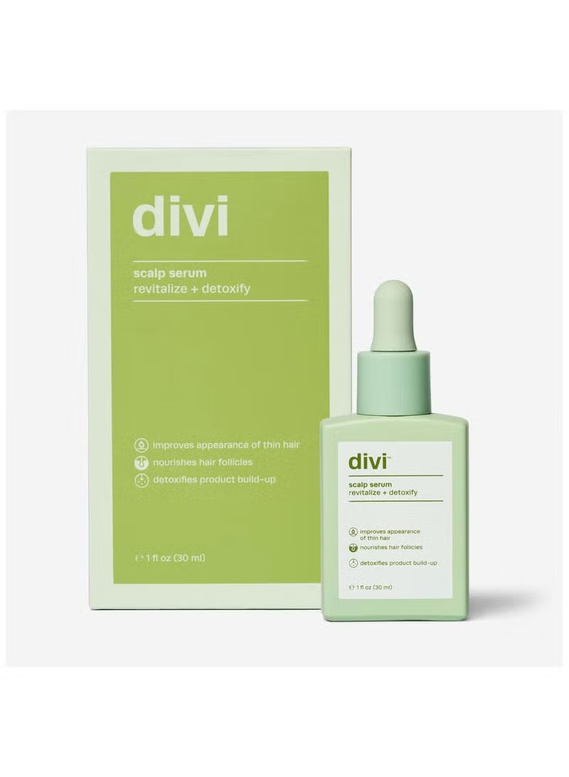 DiVi Scalp Serum for Thinning Hair, 30ml – Clinically Tested, Nourishing Formula with Amino Acids, Caffeine & Rosemary Oil – Promotes Healthy Scalp & Fuller-Looking Hair, Reduces Oil & Product Buildup - Image 2