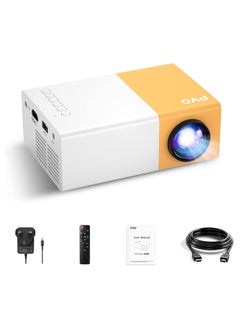 Generic Mini Projector, PVO Portable Projector for Cartoon, Kids Gift, Outdoor Movie Projector, LED Pico Video Projector for Home Theater Movie Projector with HDMI USB Interfaces and Remote Control  - Image 1