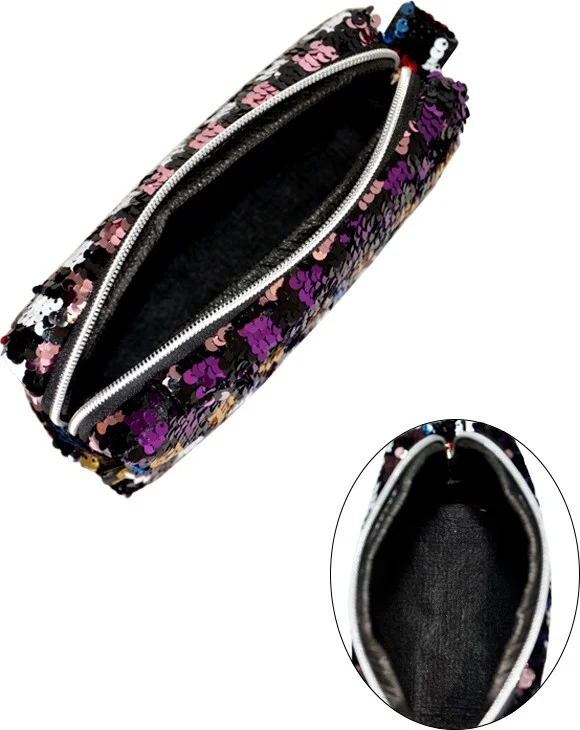 Yuga Makeup Bag Felt Sequin