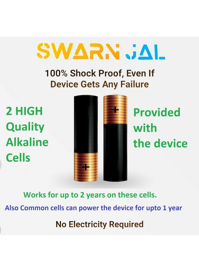 Swarn Jal (Model: A-SE25M-C) Water Tank Overflow Alarm and Empty Alarm with 4 Level Indicator + 25 Meter Wire, Cell Powered, Shock Proof,1 Year Complete Warranty (Patented Technology) - Image 3