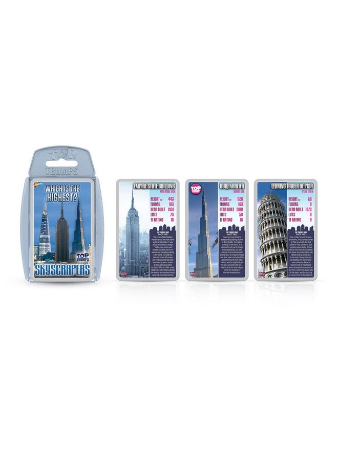 Top Trumps Skyscrapers Top Trumps Card Game  - Image 2