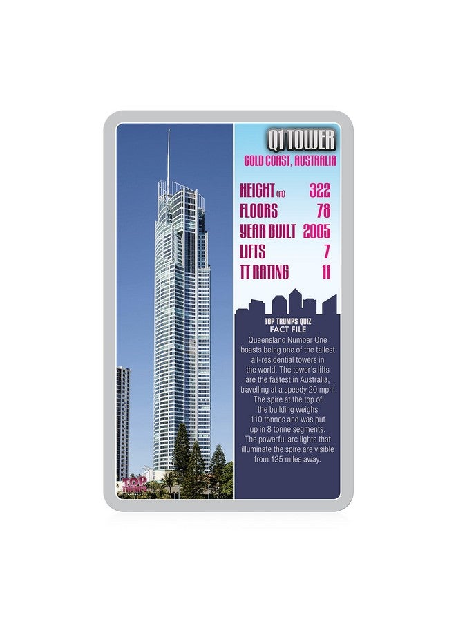 Top Trumps Skyscrapers Top Trumps Card Game  - Image 4