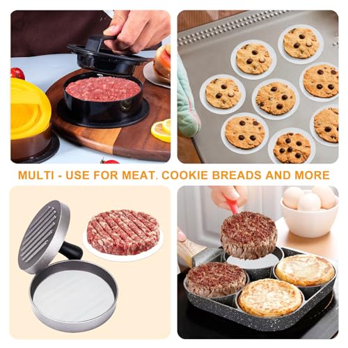 YUFDA 200 Pcs-6 Inch Non-Stick Parchment Paper Rounds for Baking, Precut for Tortilla Press, Cake Pan, Cookies - Image 5