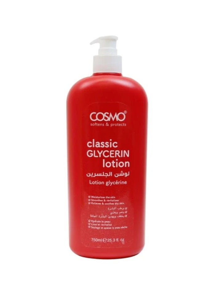 COSMO CLASSIC Glycerin Lotion 750Ml 
