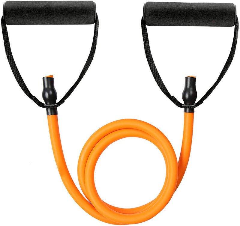 USI UNIVERSAL Toning Tube, IRT Light Resistance Band, TPR & Foam Handle Exercise Tube For Resistance Training, Physical Therapy, Home Workouts, Fitness, Pilates, Boxing Strength Training - Image 1