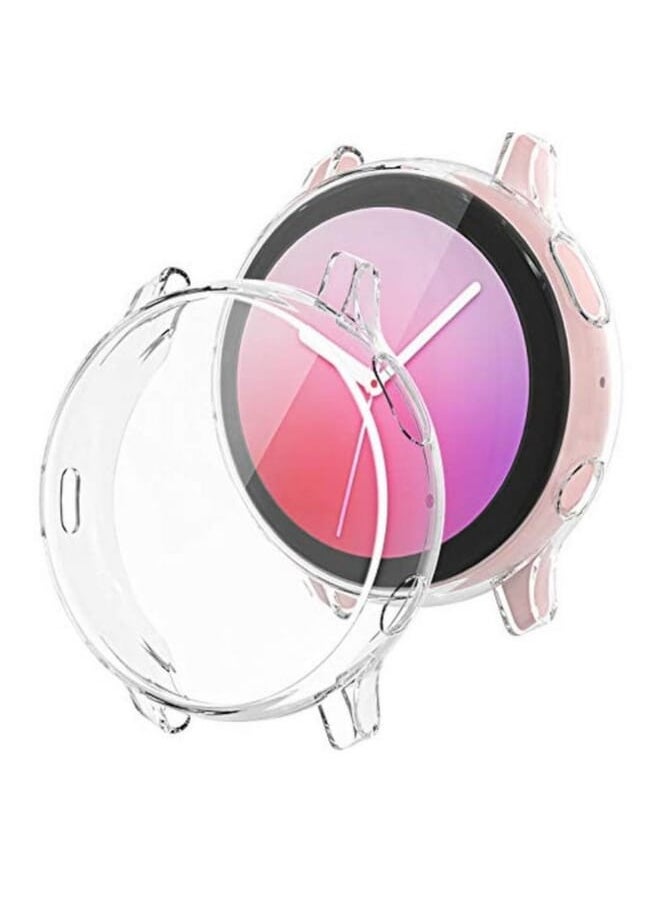 PROMASS Ultra Slim Full Coverage Bumper Protection Case Cover For Samsung Watch Active 2 44Mm Clear  - Image 1
