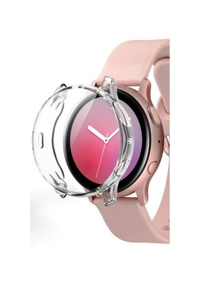 PROMASS Ultra Slim Full Coverage Bumper Protection Case Cover For Samsung Watch Active 2 44Mm Clear  - Image 3