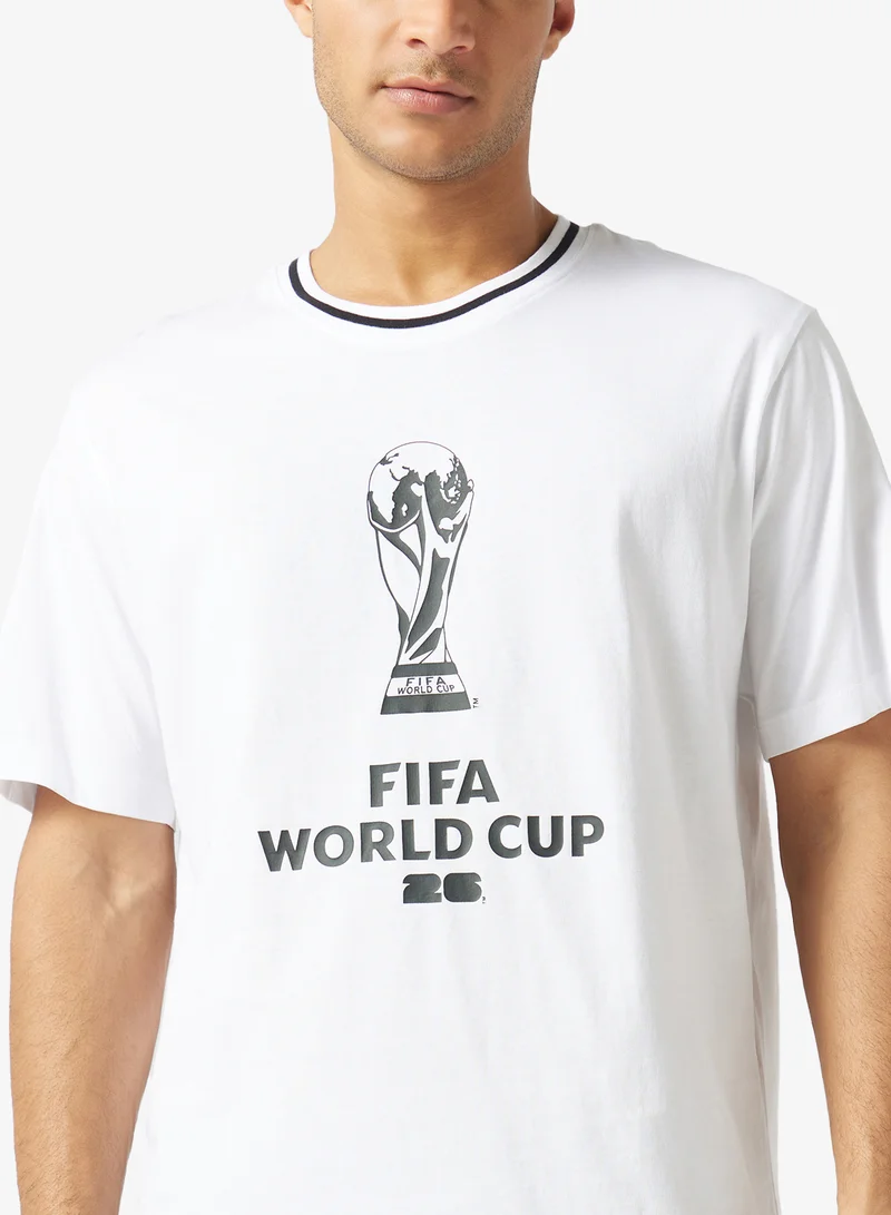 JACK & JONES  FIFA World Cup Regular Fit T-Shirt for Men | Best Price UAE