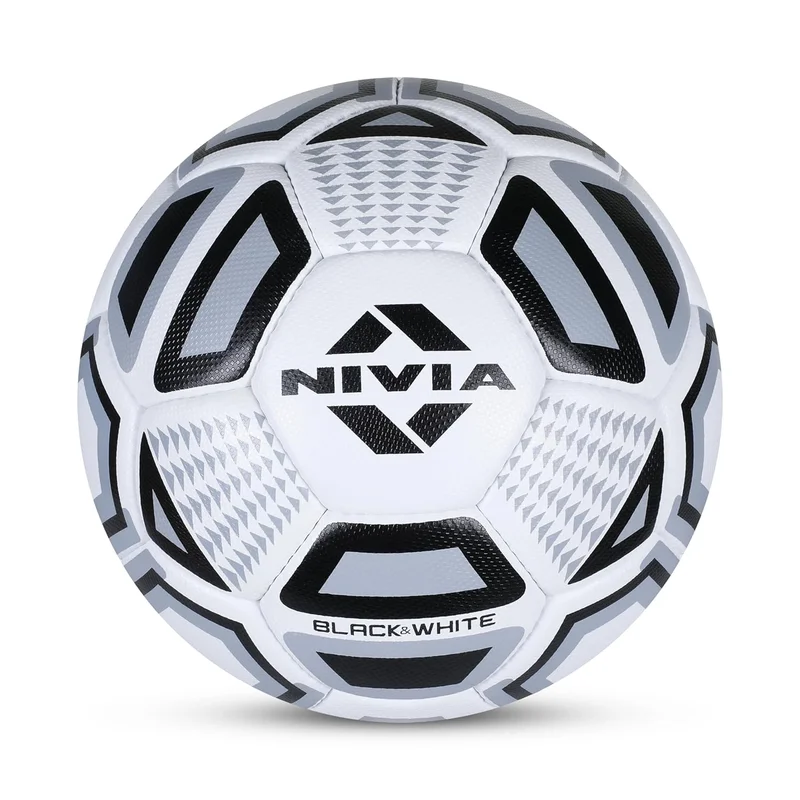 Nivia Nivia Black & White Football - Size 5