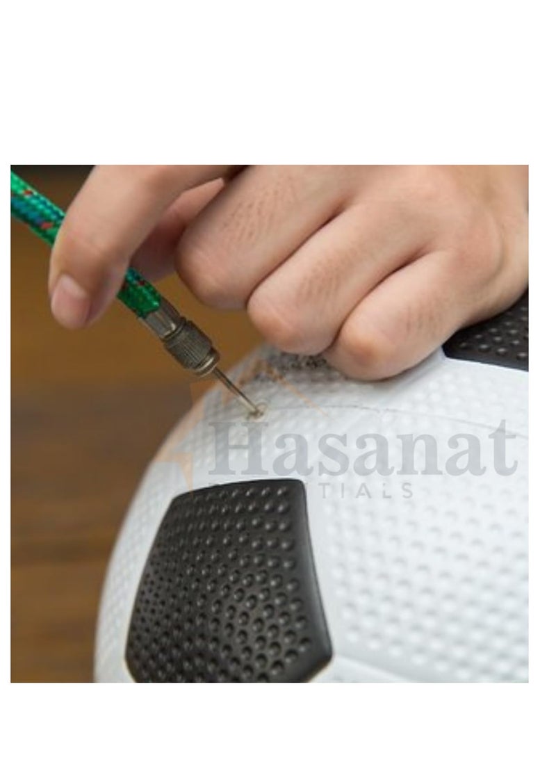 HASANAT ESSENTIALS Hasanat Essentials Ball Air Pump Needle Pin Nozzle Set – for Basketball, Football, Volleyball, and Inflatables  - Image 3